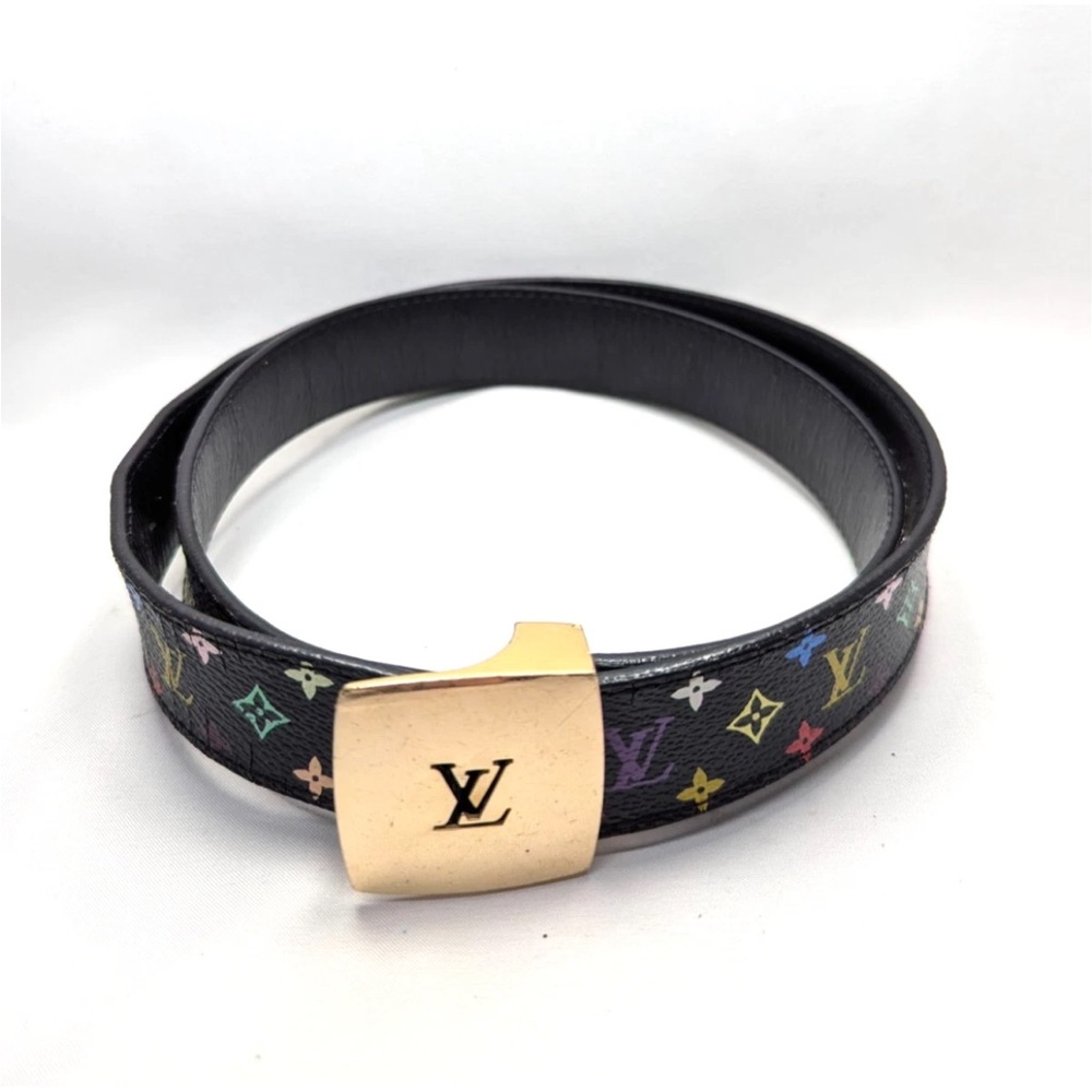 Louis Vuitton Multicolor Monogram Belt - Picture 9 of 10